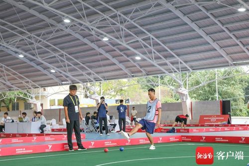 小蹴球展現大智慧——海南省七屆民族運動會蹴球項目精彩紛呈